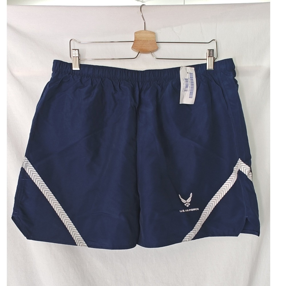 UNICOR U.S. Air Force PTU‎ Training Shorts Navy Blue Reflective XX-Large New Vtg